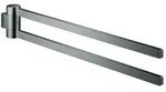 Grohe Selection Handtuchhalter 41063A00 40 cm, 2-armig, schwenkbar, hard...