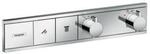 hansgrohe RainSelect Thermostat 15380000 chrom, 2x Verbraucher, Unterputz