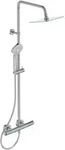 Ideal Standard Idealrain Duschsystem A7240AA Aufputz-Brausethermostat Ceratherm T100,
