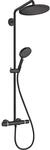 hansgrohe Croma Select S Showerpipe 26891670 mit Thermostat und Handbrause,