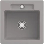 Villeroy und Boch Siluet Sp&uuml;le 334501KD mit Ablaufgarnitur und Handbet&auml;tigung,