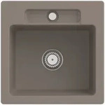 Villeroy und Boch Siluet Sp&uuml;le 334501TR mit Ablaufgarnitur und Handbet&auml;tigung,