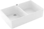Villeroy und Boch Sp&uuml;lstein Doppelbecken 639002R1 Ablaufgarnitur mit