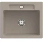 Villeroy und Boch Siluet Sp&uuml;le 334601AM mit Ablaufgarnitur und Handbet&auml;tigung,