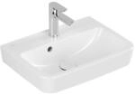 Villeroy und Boch O.novo Handwaschbecken 43445001 50x37cm, eckig, mit Hahnloch, mit