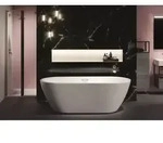 Riho Inspire freistehende Badewanne B085004005 180 x 80 cm, wei&szlig;, mit...
