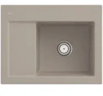 Villeroy und Boch Subway 45 Compact Einbausp&uuml;le 331301AM rechts, mit Ablaufgarnitur
