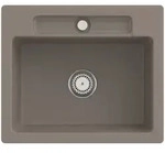 Villeroy und Boch Siluet Sp&uuml;le 334601TR mit Ablaufgarnitur und Handbet&auml;tigung,