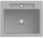 Villeroy und Boch Siluet Sp&uuml;le 334601SM mit Ablaufgarnitur und Handbet&auml;tigung,