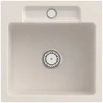 Villeroy und Boch Siluet Fl&auml;chenb&uuml;ndige Sp&uuml;le 33451FKR mit Ablaufgarnitur und