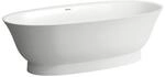 LAUFEN The new classic Oval-Freistehwanne H2208520000001 190 x 90 cm, Sentec, wei&szlig;