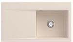 Villeroy und Boch Subway Style 50 Einbausp&uuml;le 335101FU Becken rechts, Ablaufgarnitur