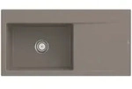 Villeroy und Boch Subway Style 60 Einbausp&uuml;le 336201TR Becken links, Ablaufgarnitur