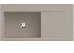 Villeroy und Boch Subway Style 60 Einbausp&uuml;le 336201AM Becken links, Ablaufgarnitur