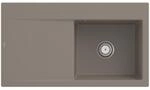 Villeroy und Boch Subway Style 50 Einbausp&uuml;le 335101TR Becken rechts, Ablaufgarnitur