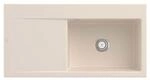 Villeroy und Boch Subway Style 60 Einbausp&uuml;le 336101FU Becken rechts, Ablaufgarnitur
