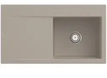 Villeroy und Boch Subway Style 50 Einbausp&uuml;le 335101AM Becken rechts, Ablaufgarnitur