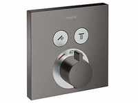 hansgrohe ShowerSelect Fertigmontageset 15763340 UP-Thermostat, für 2...