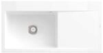 Villeroy und Boch Subway Style 60 Einbausp&uuml;le 336201KG Becken links, Ablaufgarnitur