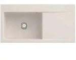 Villeroy und Boch Subway Style 60 Einbausp&uuml;le 336201KR Becken links, Ablaufgarnitur