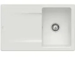 Villeroy & Boch Siluet Einbausp&uuml;le 333401SM mit Ablaufgarnitur und Handbet&auml;tigung,