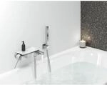 Grohe Plus Wannen-Einhebelmischer 33553003 chrom, Laminarstrahlregler, Wandmontage