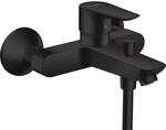 hansgrohe Talis E Wannen-Einhebelmischer 71740670 Aufputz, mattschwarz