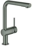Grohe Minta Sp&uuml;ltisch-Einhebelmischer 30274AL0 hard graphite geb&uuml;rstet,