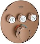 Grohe Grohtherm Smartcontrol Fertigmontageset 29121DL0 warm sunset geb&uuml;rstet, rund,
