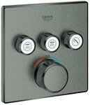 Grohe Grohtherm Smartcontrol Fertigmontageset 29126AL0 hard graphite geb&uuml;rstet,