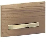 Geberit Sigma 50 Square Bet&auml;tigungsplatte 115672JX2 Deckplatte Nussbaum