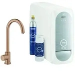 Grohe Blue Home Sp&uuml;ltisch-Einhebelmischer 31498DL1 warm sunset geb&uuml;rstet,