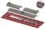 TECE TECEdrainline Evo Duschrinne 700 mm 600703 mit Wandfliesenauflage, Seal System