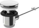 Hansa Ablaufgarnitur chrom 59911441 mit Ablaufstopfen 63mm, chrom