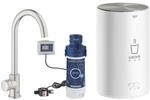 Grohe Red Sp&uuml;ltisch-Standventil 30085DC1 supersteel, M-Size, mit Boiler