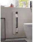 Emco Asis plus 11012 Unterputz-WC-Modul 975611012 T&uuml;ranschlag links, Aluminium,