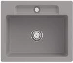 Villeroy und Boch Siluet Sp&uuml;le 334601KD mit Ablaufgarnitur und Handbet&auml;tigung,