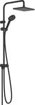 hansgrohe Vernis Shape 230 1jet Showerpipe 26289670 EcoSmart, mattschwarz