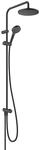 hansgrohe Vernis Blend 200 1jet Showerpipe Reno 26099670 EcoSmart, mattschwarz