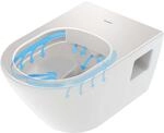 Duravit D-Neo Wand-Tiefsp&uuml;l-WC-Set 45780900A1 mit WC-Sitz und Befestigungssystem