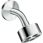 hansgrohe Axor One Kopfbrause 48490000 mit Brausearm, EcoSmart, chrom