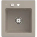 Villeroy und Boch Subway 45 XS Einbausp&uuml;le 678102AM mit Ablaufgarnitur und