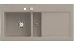 Villeroy und Boch Subway 60 Einbausp&uuml;le 677002AM links, mit Ablaufgarnitur,