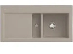 Villeroy und Boch Subway 60 Einbausp&uuml;le 671201AM rechts, mit Ablaufgarnitur und