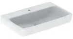 Geberit Renova Plan Waschtisch 501691008 75x48cm, Hahnloch mittig, ohne &Uuml;berlauf,