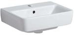 Geberit Renova Plan Handwaschbecken 501624001 45x34cm, Hahnloch mittig, mit