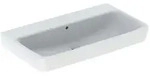 Geberit Renova Plan Waschtisch 501700008 85x48cm, ohne Hahnloch, mit &Uuml;berlauf, wei&szlig;