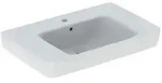 Geberit Renova Plan Waschtisch 501694008 75x48cm, Hahnloch mittig, mit &Uuml;berlauf,