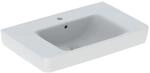 Geberit Renova Plan Waschtisch 501694001 75x48cm, Hahnloch mittig, mit &Uuml;berlauf,
