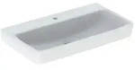 Geberit Renova Plan Waschtisch 501699008 85x48cm, Hahnloch mittig, ohne &Uuml;berlauf,